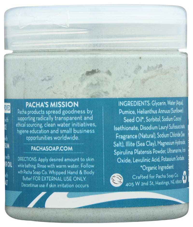 Pacha Soap Co Pacha Soap Sea Mud Whipped Soap Scrub, 8 Oz - Image 2